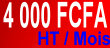 4000 FCFA